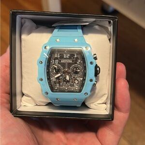 Ativa Light Blue Watch Strap